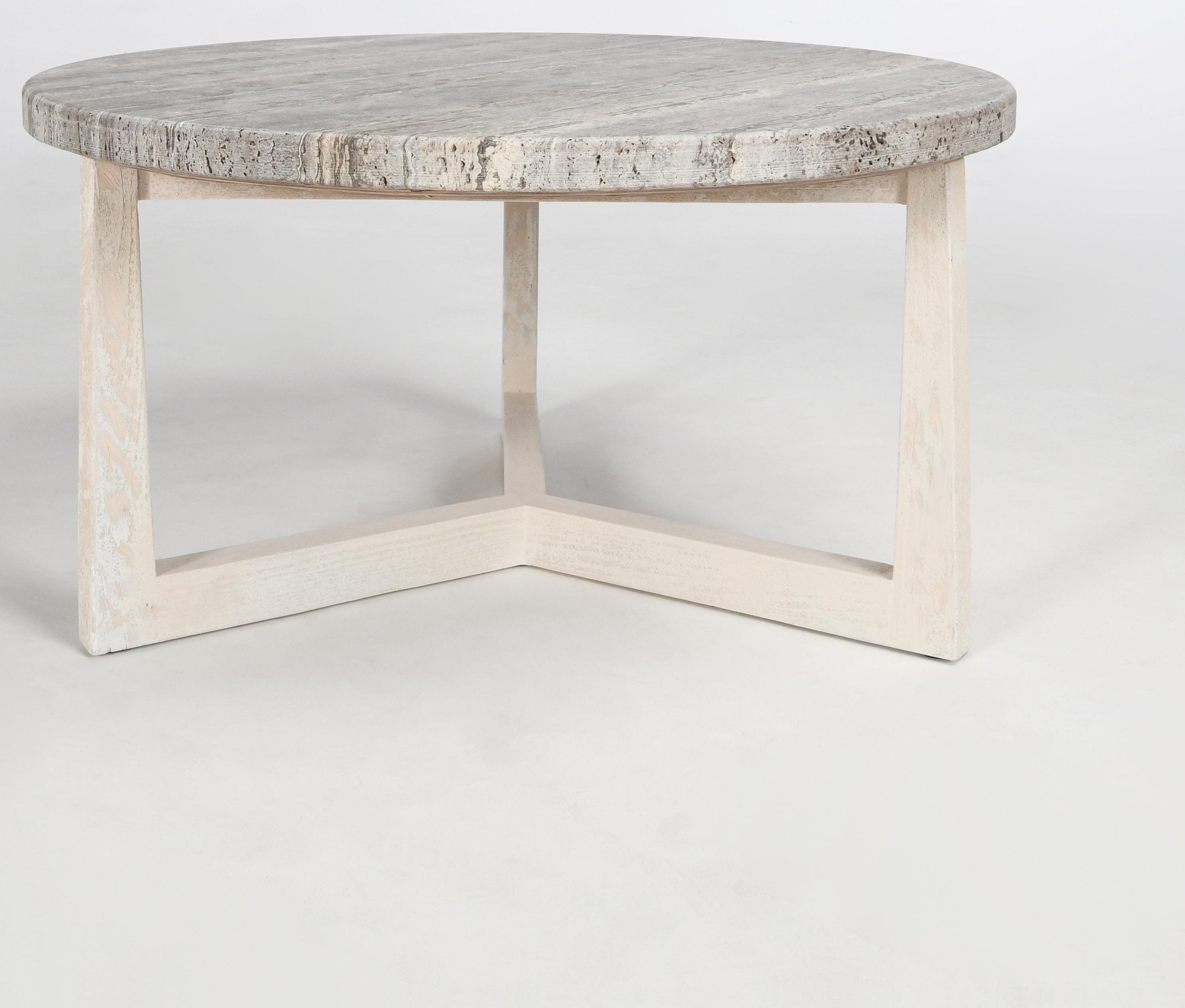 Classic Home Coffee Tables CLAS51005097T Halden Reclaimed Pine Round